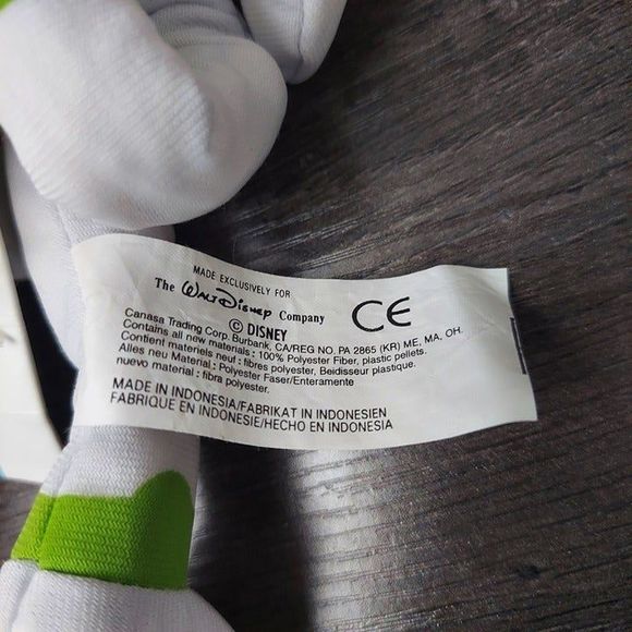 Disney Store Pixar Toy Story Buzz Lightyear 8" Mini Bean Bag Plush NWT Vintage - Picture 8 of 11